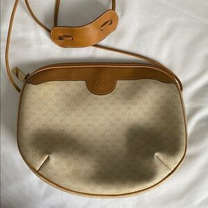 Gucci Mustard and Tan Leather Bag